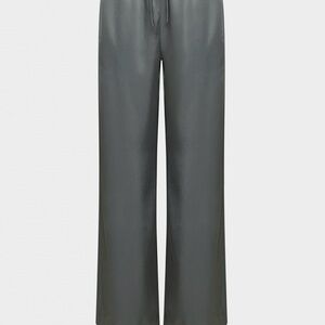 Aritzia Satin Lodge Pants — Coal Grey